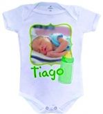 Body baby mangas curtas
